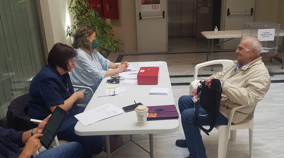 Στην ψηφοφορία του ΣΥΡΙΖΑ για το πρόεδρο, τον Μάιο του 2022